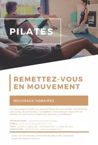 Nouveau: Cours de Pilates à partir du 11 septembre